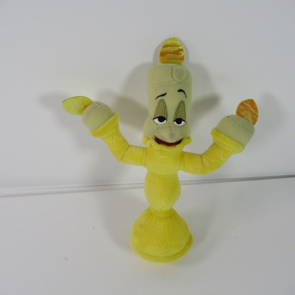 Disney  Beauty and The Beast Lumiere Candle‎ Stick Plush Toy 9"